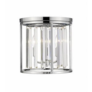 Monarch - 3 Light Flush Mount in Fusion Style - 12 Inches Wide by 12 Inches High