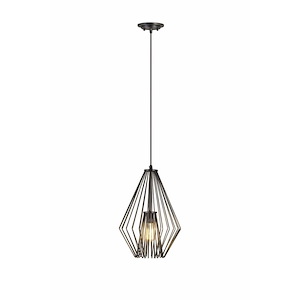 Quintus - 1 Light Mini Pendant-18.5 Inches Tall and 12.25 Inches Wide - 1093834