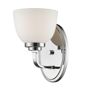 Ashton - 1 Light Wall Sconce in Traditional Style - 6 Inches Wide by 8 Inches High