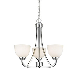 Ashton - 3 Light Chandelier in Traditional Style - 20.5 Inches Wide by 19.75 Inches High