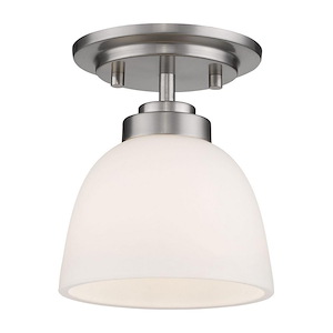 Ashton - 1 Light Flush Mount in Traditional Style - 6 Inches Wide by 7.25 Inches High - 550122
