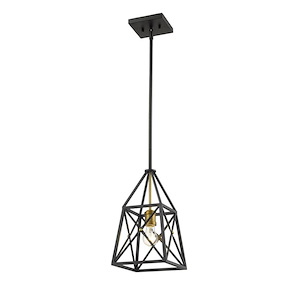 Trestle - 1 Light Mini Pendant in Coastal Style - 8 Inches Wide by 13.75 Inches High - 1002146