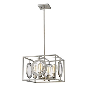 Port - 4 Light Pendant in Coastal Style - 17.75 Inches Wide by 11 Inches High - 600691
