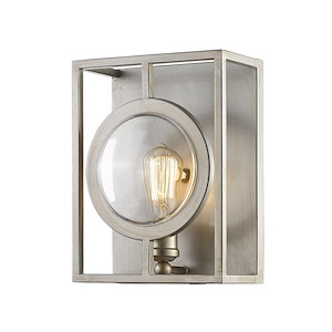 Port - 1 Light Wall Sconce in Coastal Style - 9 Inches Wide by 12 Inches High - 600689