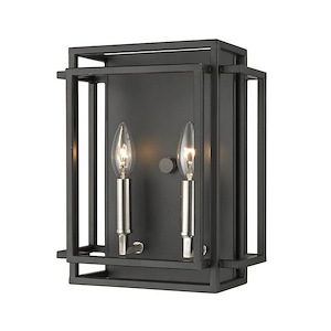 Titania - 2 Light Wall Sconce In Architectural Style-12 Inches Tall and 10 Inches Wide - 1093859