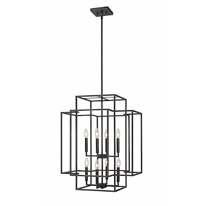 Titania - 8 Light Pendant In Modern Style-28 Inches Tall and 22 Inches Wide