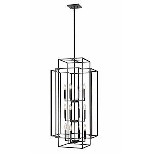 Titania - 12 Light Pendant In Modern Style-42 Inches Tall and 20 Inches Wide