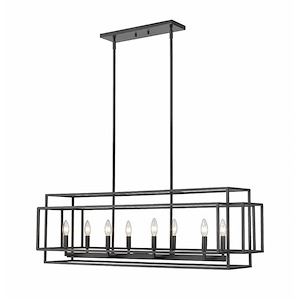 Titania - 8 Light Pendant In Modern Style-13 Inches Tall and 13 Inches Wide