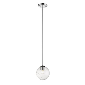 Marquee - 1 Light Pendant in Linear Style - 5.7 Inches Wide by 6.25 Inches High - 689137