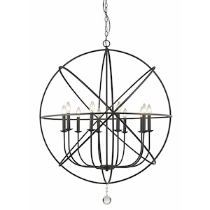 Tull - 10 Light Chandelier in Shabby Chic Style - 36 Inches Wide by 41.63 Inches High - 689119