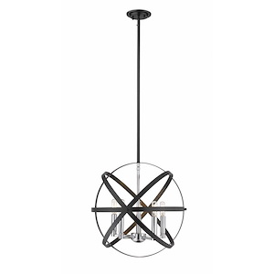 Cavallo - 5 Light Pendant in Transitional; Style - 18 Inches Wide by 17.5 Inches High - 746998