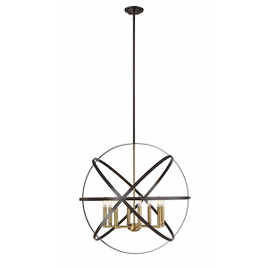 Cavallo - 8 Light Pendant in Transitional; Style - 30 Inches Wide by 28.5 Inches High