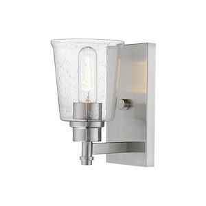 Bohin - 1 Light Wall Sconce in Fusion Style - 5 Inches Wide by 8.5 Inches High