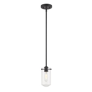 Delaney - 1 Light Mini Pendant in Transitional Style - 4 Inches Wide by 8.5 Inches High - 856800