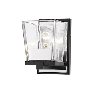 Bleeker Street - 1 Light Wall Sconce in Restoration Style - 5 Inches Wide by 7.5 Inches High
