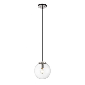Parsons - 1 Light Pendant in Electric Style - 10 Inches Wide by 94.5 Inches High