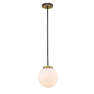 Parsons - 1 Light Pendant In Modern Style-11.25 Inches Tall and 10 Inches Wide - 1093829