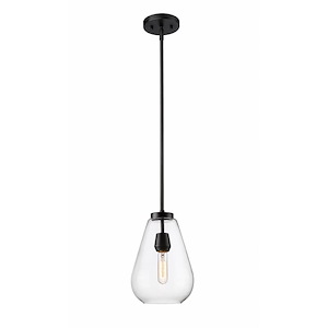 Ayra - 1 Light Pendant In Coastal Style-11.75 Inches Tall and 8 Inches Wide - 1316112