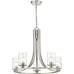 Beckett - 5 Light Chandelier In Transitional Style-24 Inches Tall and 27 Inches Wide - 1113026