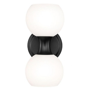 Artemis - 2 Light Wall Sconce In Mid-Century Modern Style-10.75 Inches Tall and 6.5 Inches Wide - 1298327