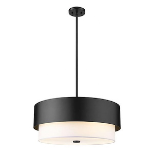 Counterpoint - 5 Light Pendant In Modern Style-10.5 Inches Tall and 24 Inches Wide