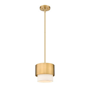 Counterpoint - 1 Light Pendant In Modern Style-6.75 Inches Tall and 7.25 Inches Wide - 1298338
