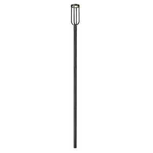Leland - 16W 1 LED Outdoor Post Mount In Industrial Style-142.75 Inches Tall and 9 Inches Wide - 1325423