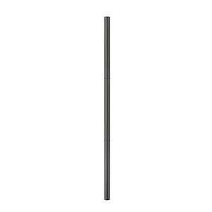 Accessory - Outdoor Post with Hardware In Contemporary Style-97 Inches Tall and 3 Inches Wide