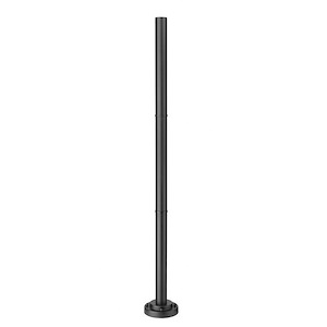 Accessory - Outdoor Post with Hardware In Contemporary Style-75.75 Inches Tall and 9 Inches Wide