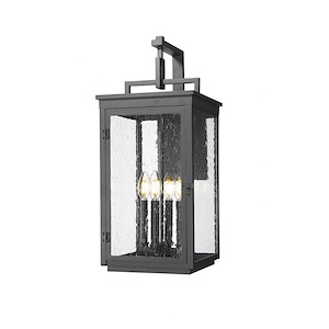 Hartwell  - 4 Light Outdoor Wall Mount-23.75 Inch Tall and 10 Inch Wide - 1374858