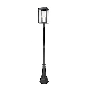 Hartwell  - 5 Light Outdoor Post Mount-108.75 Inch Tall and 14.25 Inch Wide - 1374871