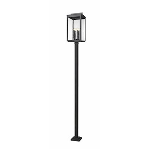 Hartwell  - 6 Light Outdoor Post Mount-125.5 Inch Tall and 15 Inch Wide - 1374879