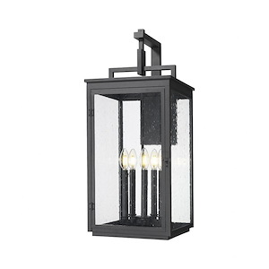 Hartwell  - 5 Light Outdoor Wall Mount-28.5 Inch Tall and 12 Inch Wide - 1374883