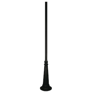 Accessory - Outdoor Post in Fusion Style - 16.75 Inches Wide by 121.5 Inches High