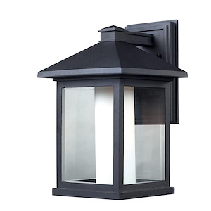 Mesa - 1 Light Outdoor Wall Mount in Fusion Style - 9.5 Inches Wide by 15.75 Inches High