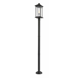 Portland - 1 Light Outdoor Post Mount Lantern in Seaside Style - 9.5 Inches Wide by 97 Inches High - 856974