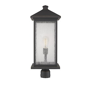 Portland - 1 Light Outdoor Post Mount Lantern in Seaside Style - 14.25 Inches Wide by 105.25 Inches High - 1222504