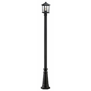 Portland - 1 Light Outdoor Post Mount Lantern in Seaside Style - 10 Inches Wide by 109.75 Inches High - 457461