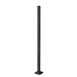 Accessory - Outdoor Post in Urban Style - 9.25 Inches Wide by 96 Inches High
