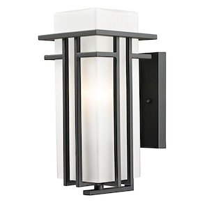 Abbey - 1 Light Outdoor Wall Mount in Urban Style - 5.38 Inches Wide by 11.75 Inches High - 402274