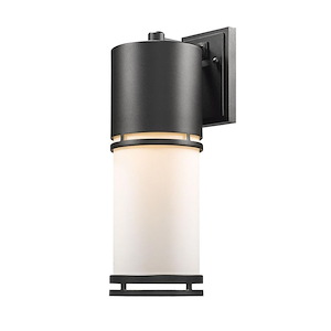 Luminata - 14W 1 LED Outdoor Wall Mount in Seaside Style - 5.88 Inches Wide by 17.63 Inches High