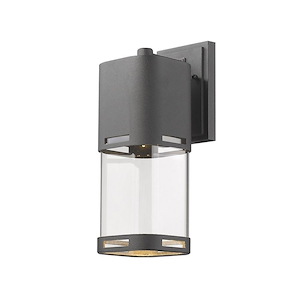 Lestat - 14W 1 LED Outdoor Wall Mount in Transitional Style - 5 Inches Wide by 13.88 Inches High - 600763
