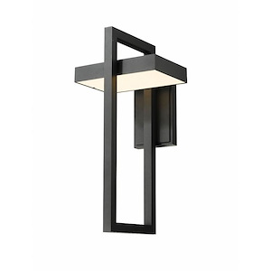 Luttrel - 18W 1 LED Outdoor Wall Mount in Modern Style - 11.75 Inches Wide by 25 Inches High - 1222810