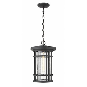 Jordan - 1 Light Outdoor Chain Mount Lantern in Craftsman Style - 10 Inches Wide by 16.25 Inches High