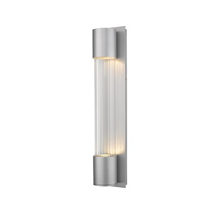 Striate - 22W 2 LED Outdoor Wall Mount in Contemporary Style - 5 Inches Wide by 24 Inches High - 856897