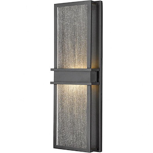 Eclipse - 24W 2 LED Outdoor Wall Sconce In Transitional Style-24 Inches Tall and 8 Inches Wide - 1096956