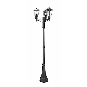 Talbot - 3 Light Outdoor Post Mount-111.5 Inches Tall and 27.5 Inches Wide - 1341012