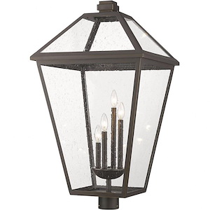 Talbot - 4 Light Outdoor Post Mount In Transitional Style-34.25 Inches Tall and 19.5 Inches Wide - 1097052