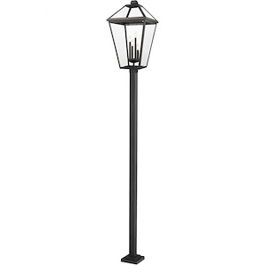 Talbot - 4 Light Outdoor Post Mount In Transitional Style-128.25 Inches Tall and 19.5 Inches Wide
