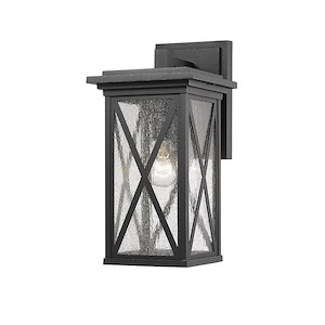 Brookside - 1 Light Outdoor Wall Mount in Tuscan Style - 7.25 Inches Wide by 15.25 Inches High